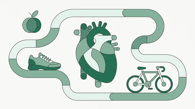 Illustrazione di un cuore stilizzato protetto da uno scudo